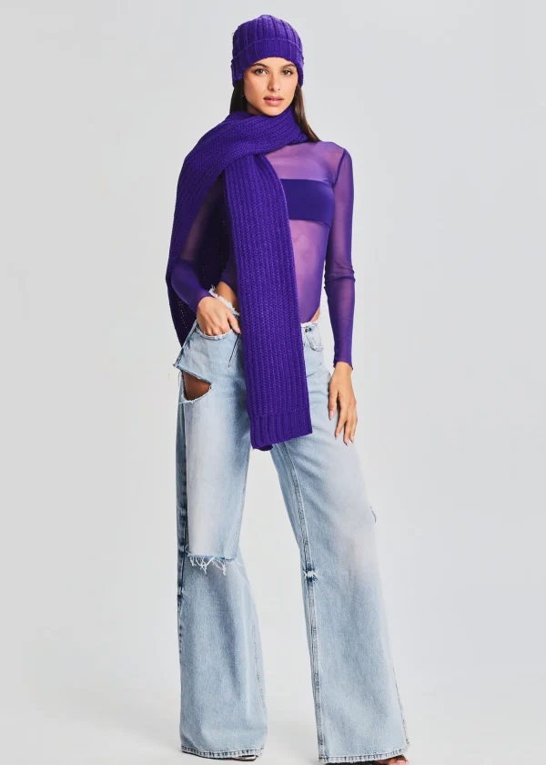 Accessories*Retrofete Ash Scarf Violet