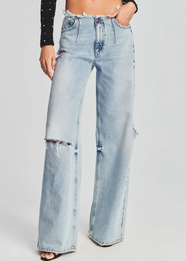Denim*Retrofete Aston Wide Leg Jean Coastline