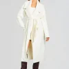 Tops*Retrofete Athena Boucle Robe Winter White