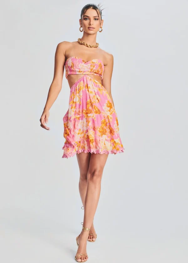 Dresses*Retrofete Auril Short Dress Pink