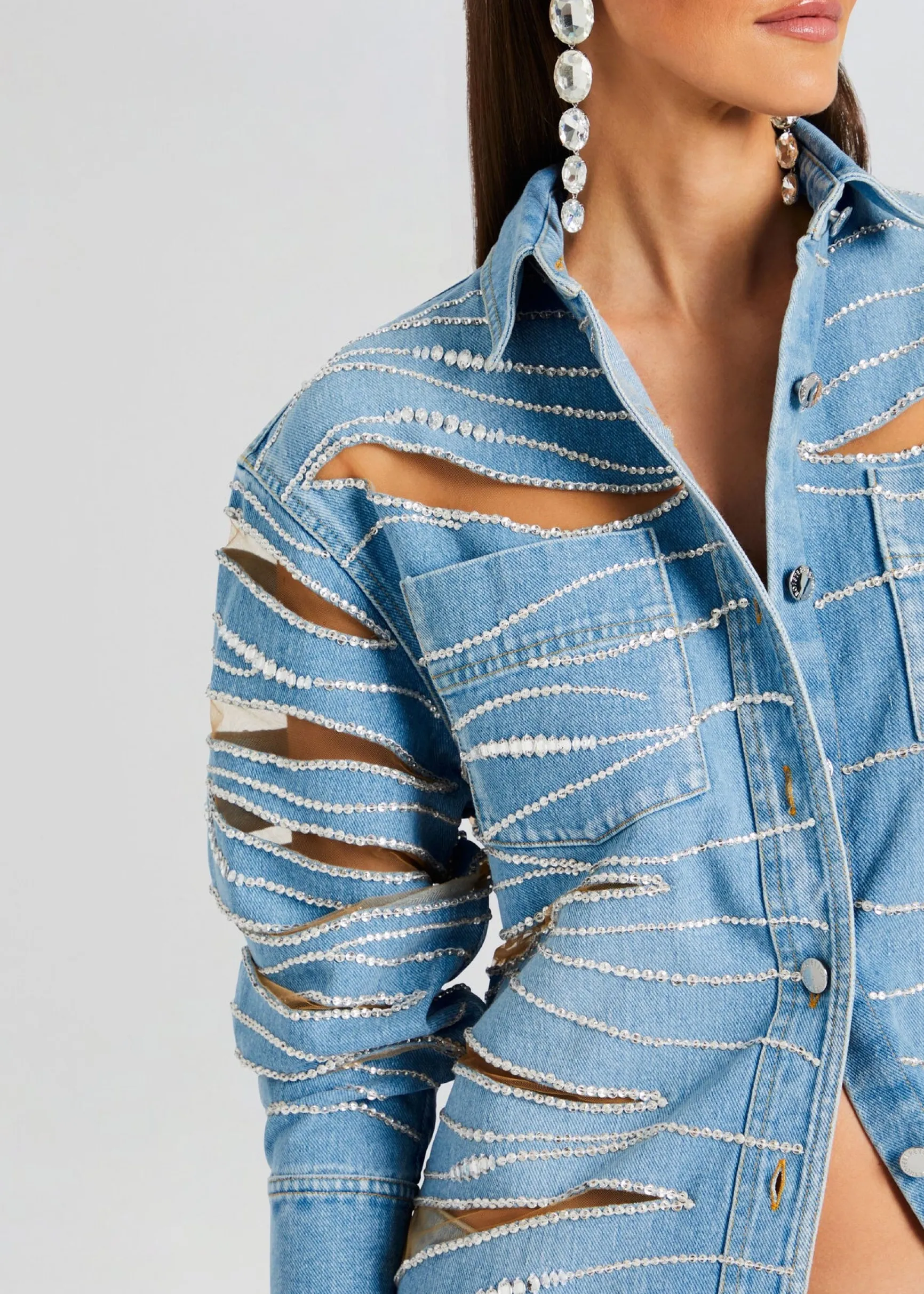 avani_embellished_denim_s_1-3.webp Tops*Retrofete Avani Embellished Denim Shirt Bondi