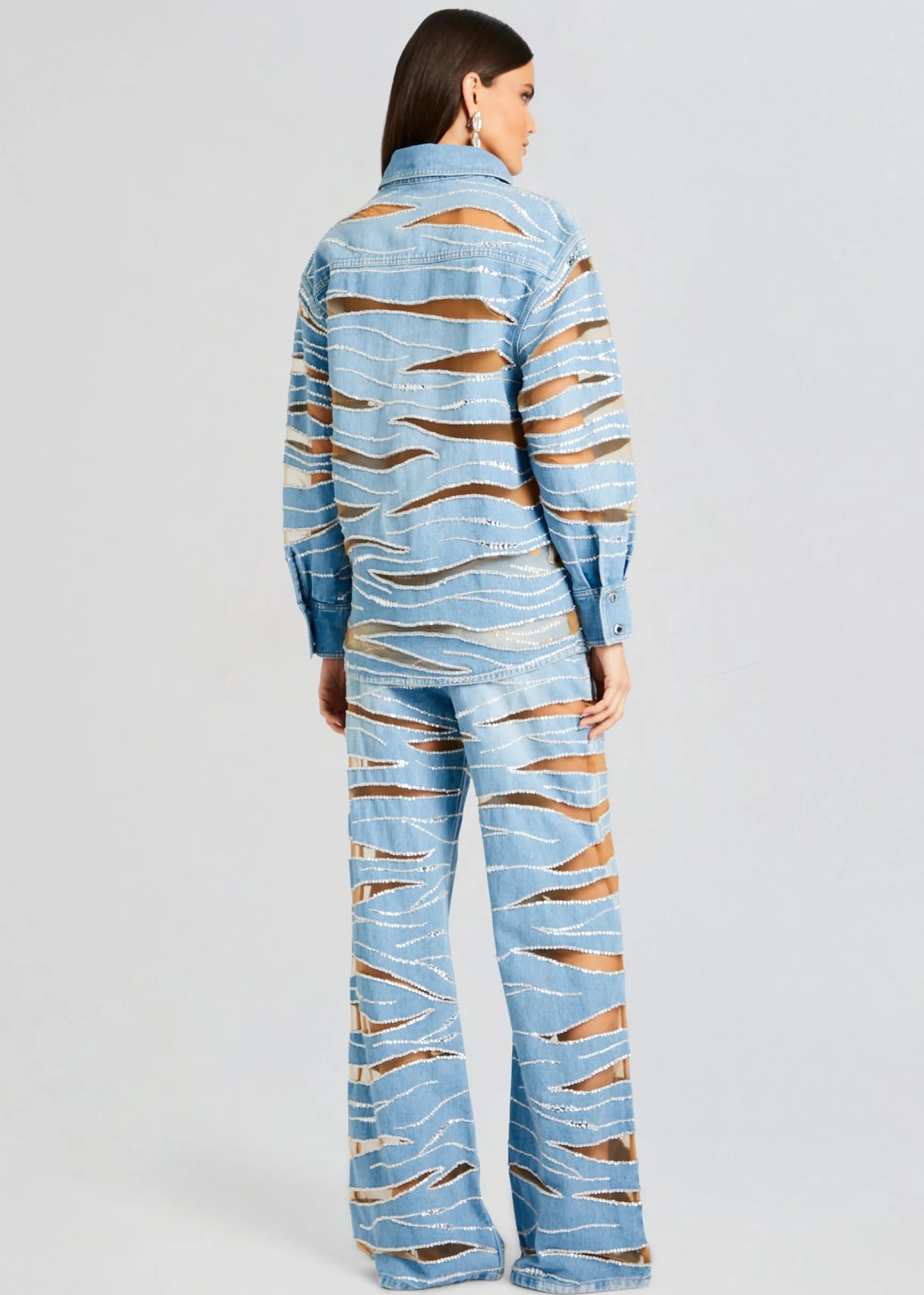 avani_embellished_denim_s_3.webp Subtle Shimmer*Retrofete Avani Embellished Denim Shirt Bondi