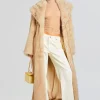 Jackets*Retrofete Averie Faux Fur Coat Tannin