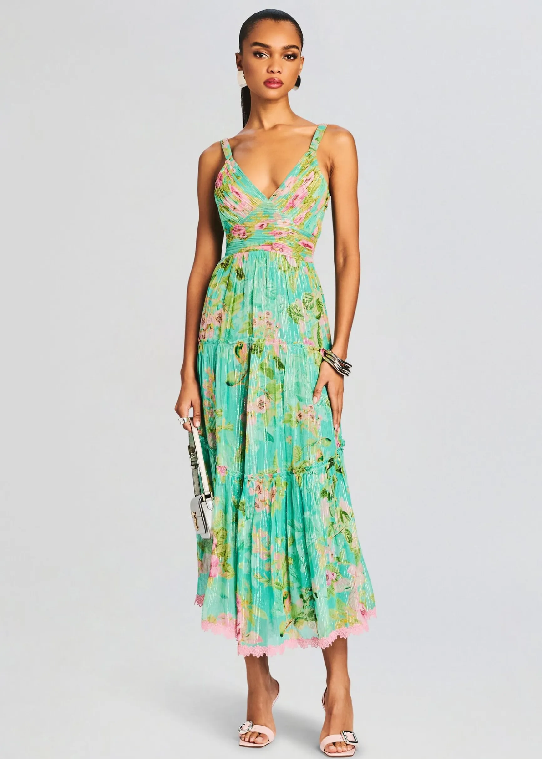 azra_long_dress_4-2.webp Best Sellers*Retrofete Azra Long Dress Teal Floral