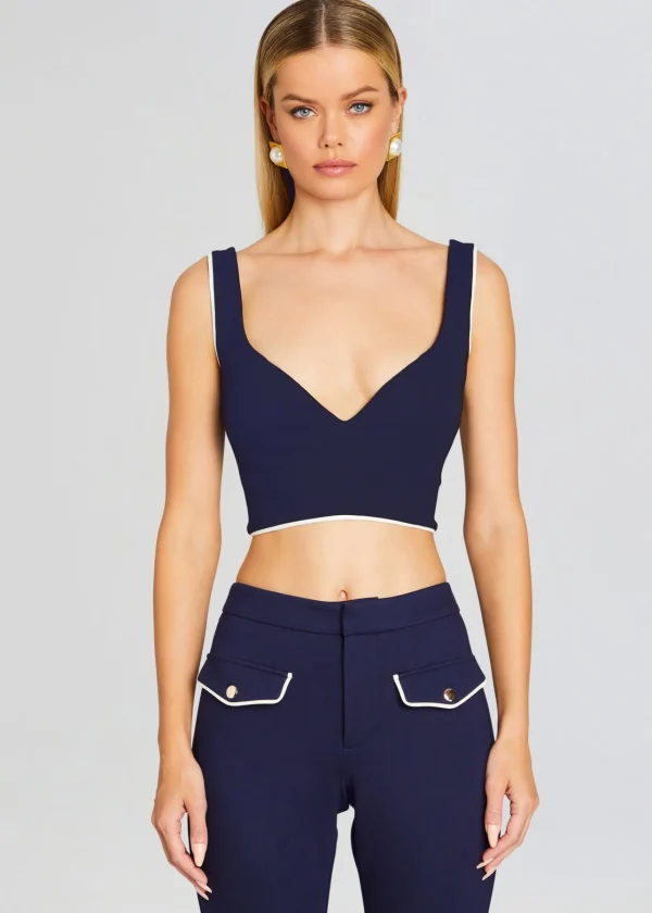 Business Chic*Retrofete Basha Bra Top Navy