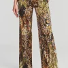 Final Sale*Retrofete Baxter Silk Pant Jungle Leopard
