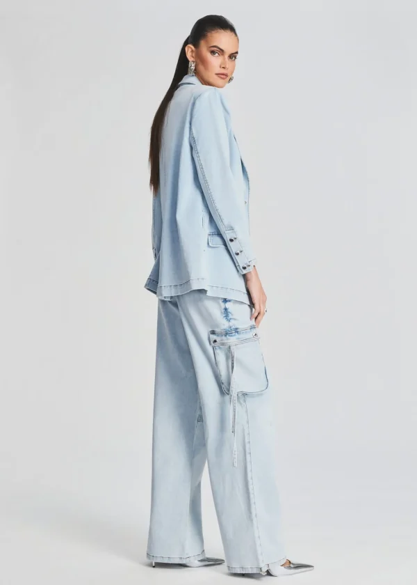 Jackets*Retrofete Beckett Denim Blazer Skylight