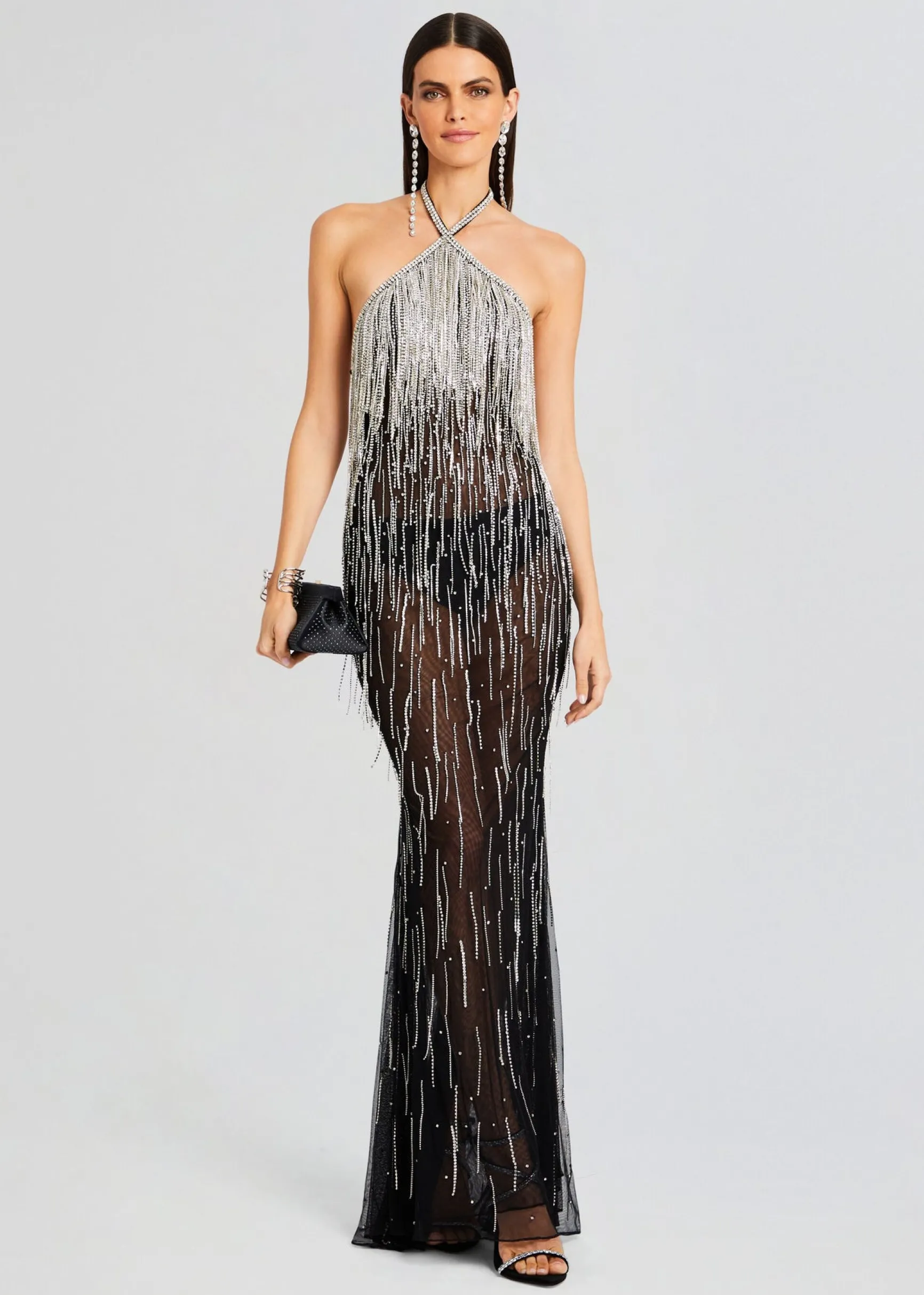 belle_embellished_fringe__0-2.webp RETROFÊTE*Retrofete Belle Embellished Fringe Dress Black/Silver