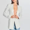 Reception Dresses*Retrofete Bentley Blazer White
