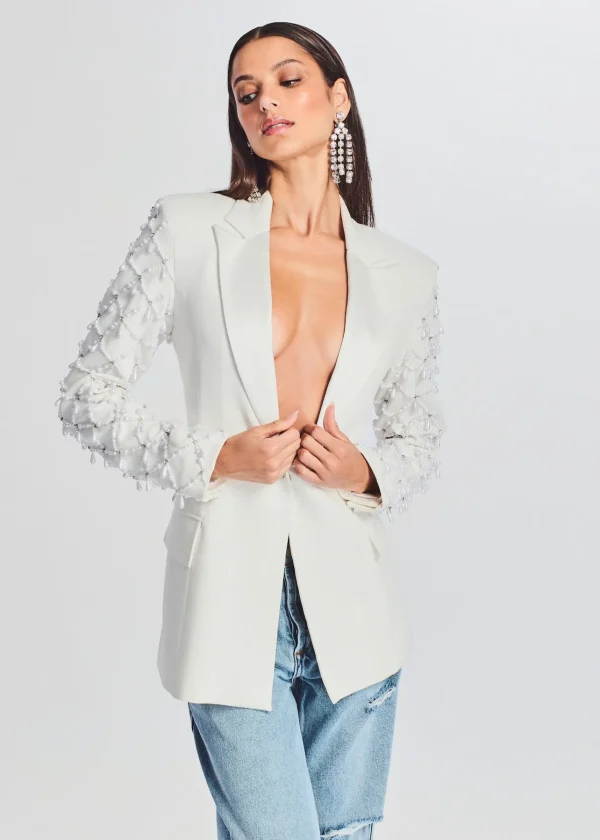 Jackets*Retrofete Bentley Blazer White