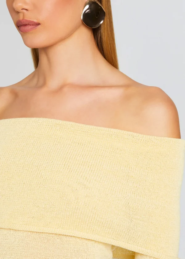 Spring Knits*Retrofete Besty Top Butter
