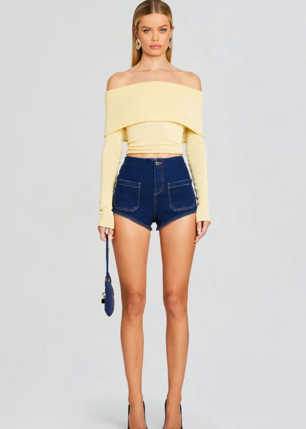 Spring Knits*Retrofete Besty Top Butter