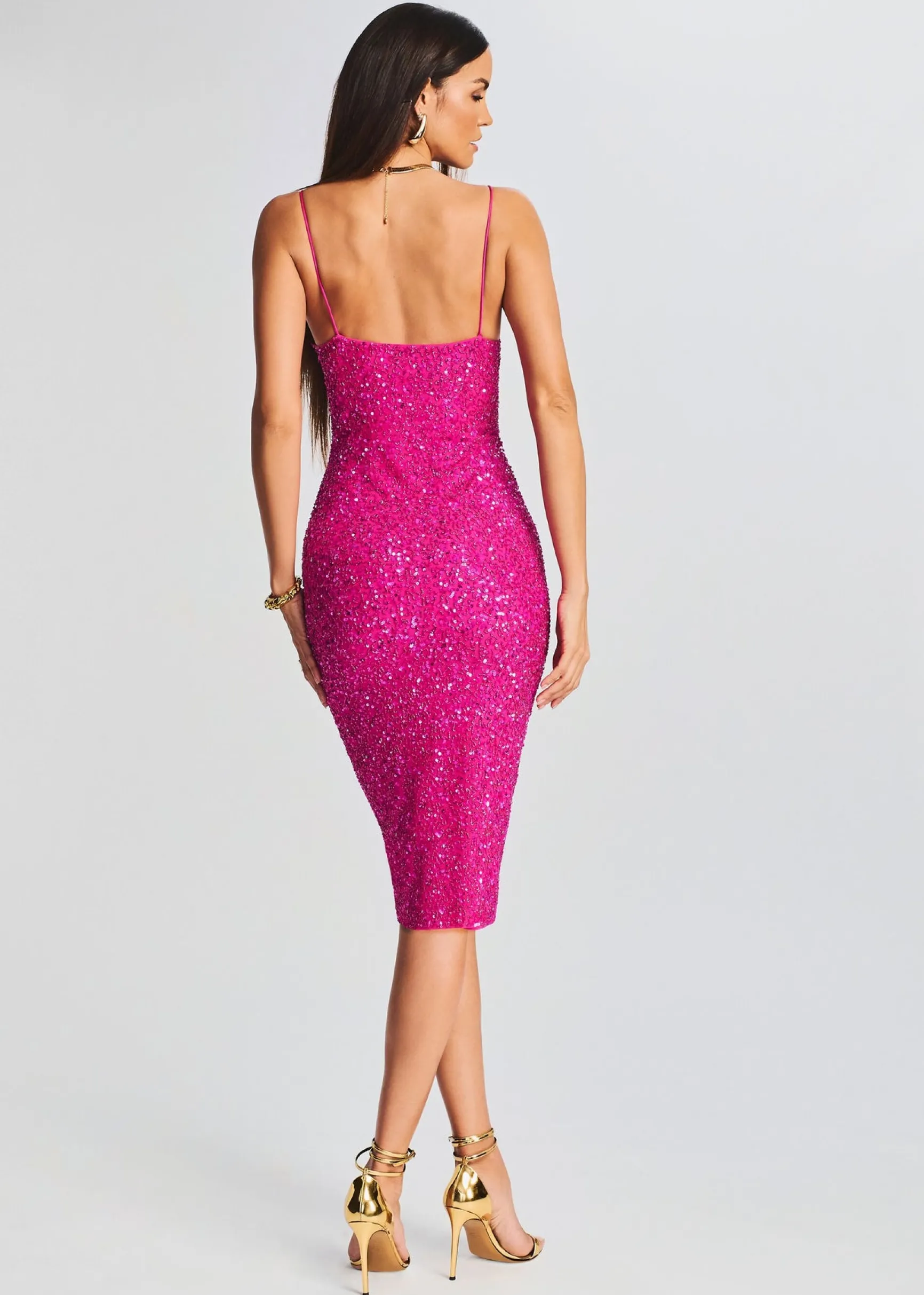 billie_sequin_dress_3-3.webp RETROFÊTE*Retrofete Billie Sequin Dress Knockout Pink