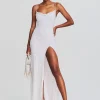 Reception Dresses*Retrofete Blair Sequin Dress Silver/White