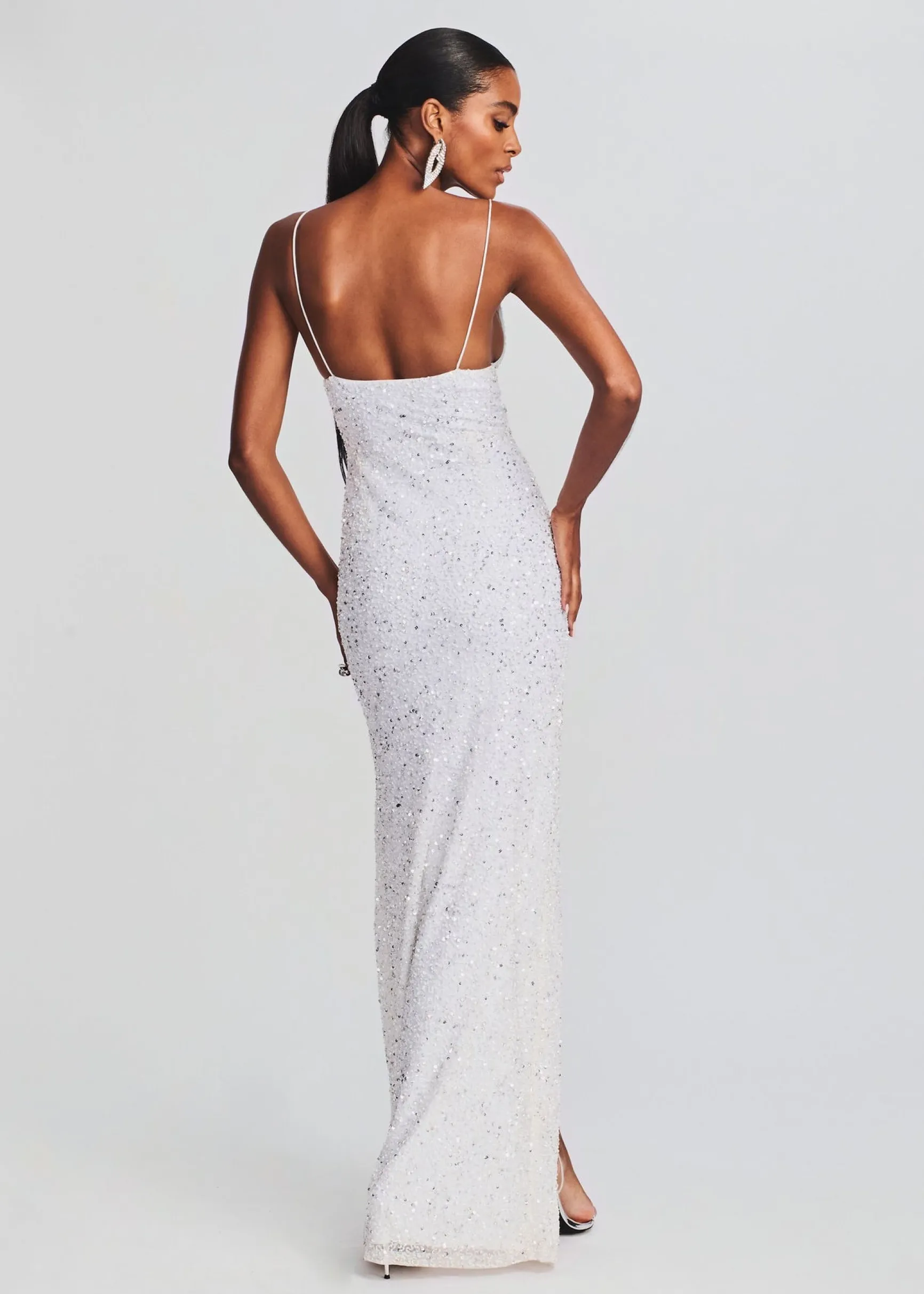 blair_sequin_dress_3-2.webp Reception Dresses*Retrofete Blair Sequin Dress Silver/White