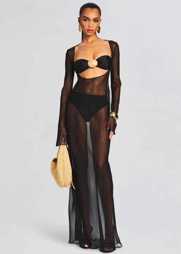 Swim*Retrofete Blanca Maxi Dress Black