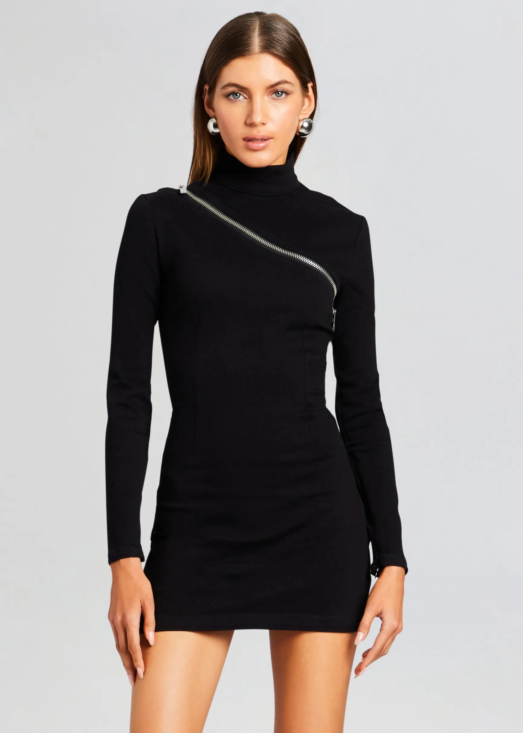 blondie_denim_dress_1.webp Dresses*Retrofete Blondie Denim Dress Stone Black