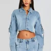 Coming Soon*Retrofete Blu Cargo Top Vintage Celeste