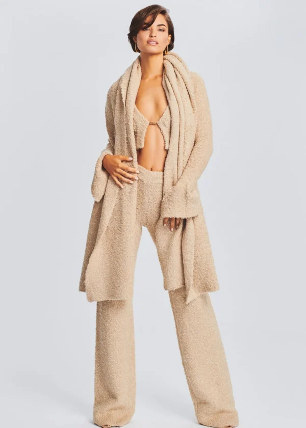 Accessories*Retrofete Boucle Scarf Beige