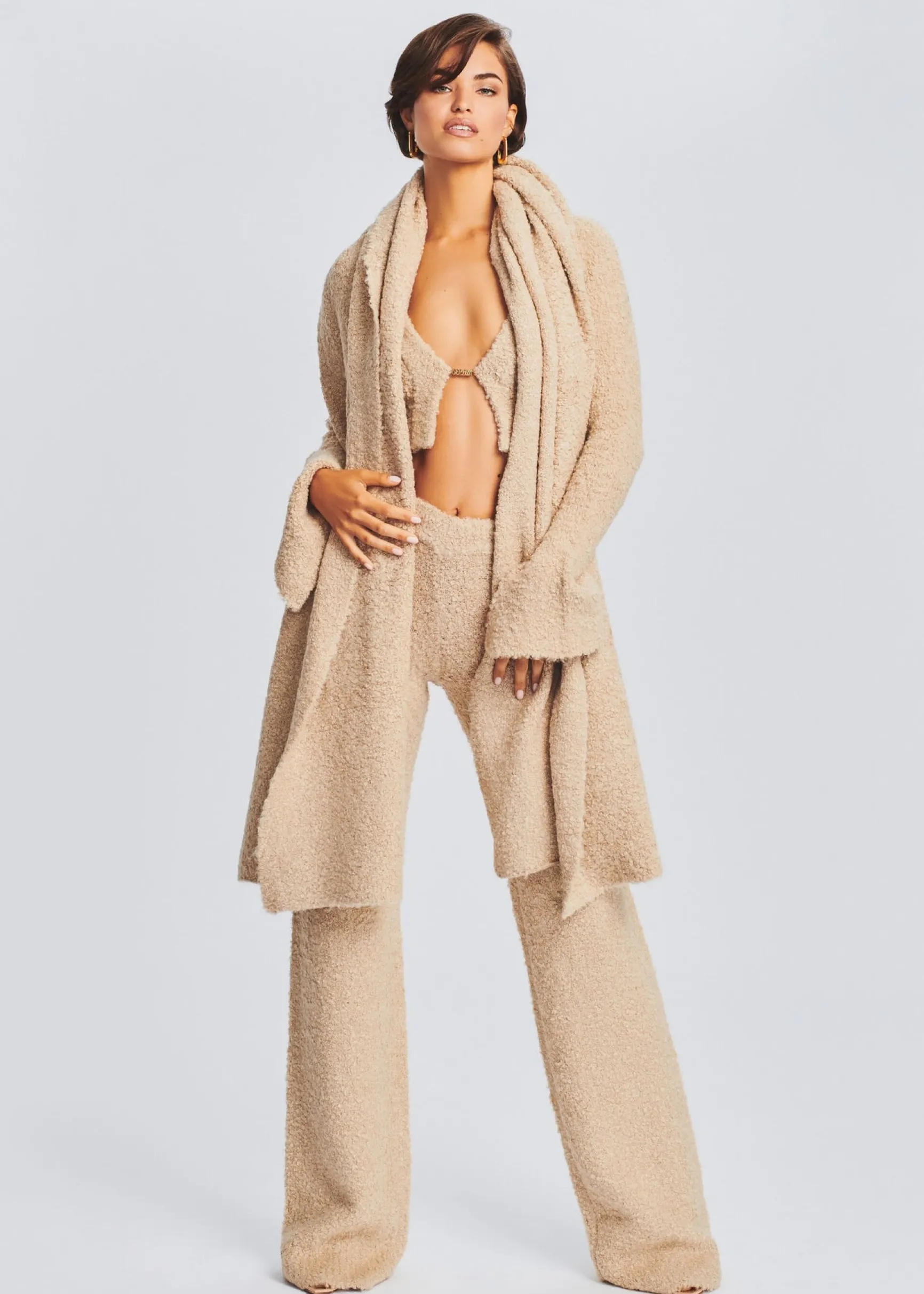 boucle_scarf_3.webp Accessories*Retrofete Boucle Scarf Beige