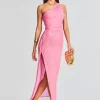 Guest Of*Retrofete Bree Maxi Dress Pink