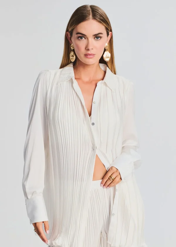 Bachelorette Party*Retrofete Bree Shirt White