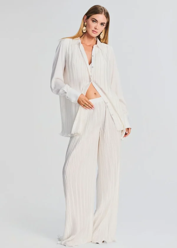 Honeymoon Looks*Retrofete Bree Shirt White
