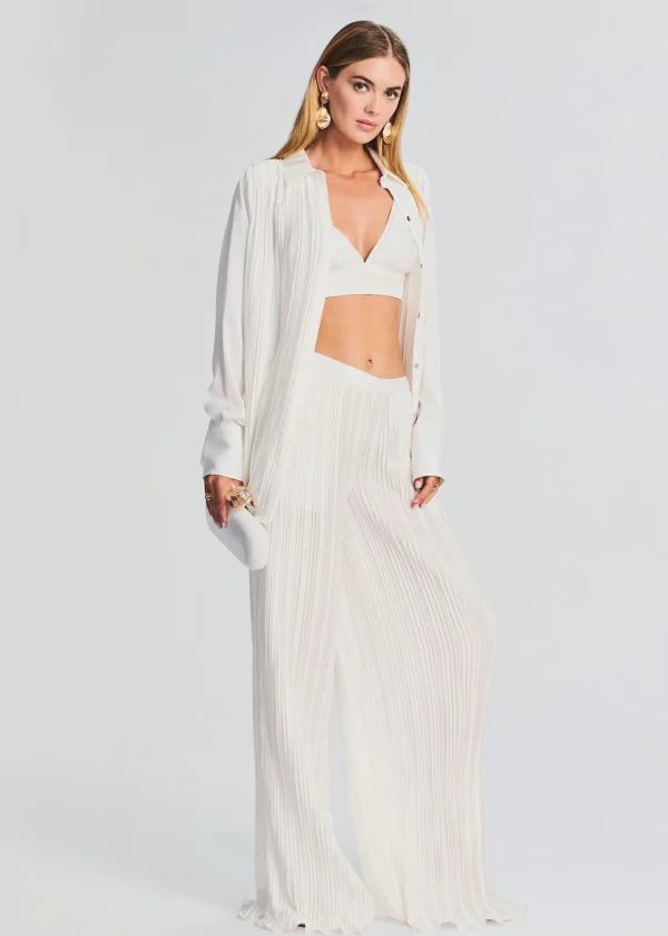 Business Chic*Retrofete Bree Shirt White