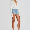 RETROFÊTE*Retrofete Brianna Denim Short Vintage Oasis