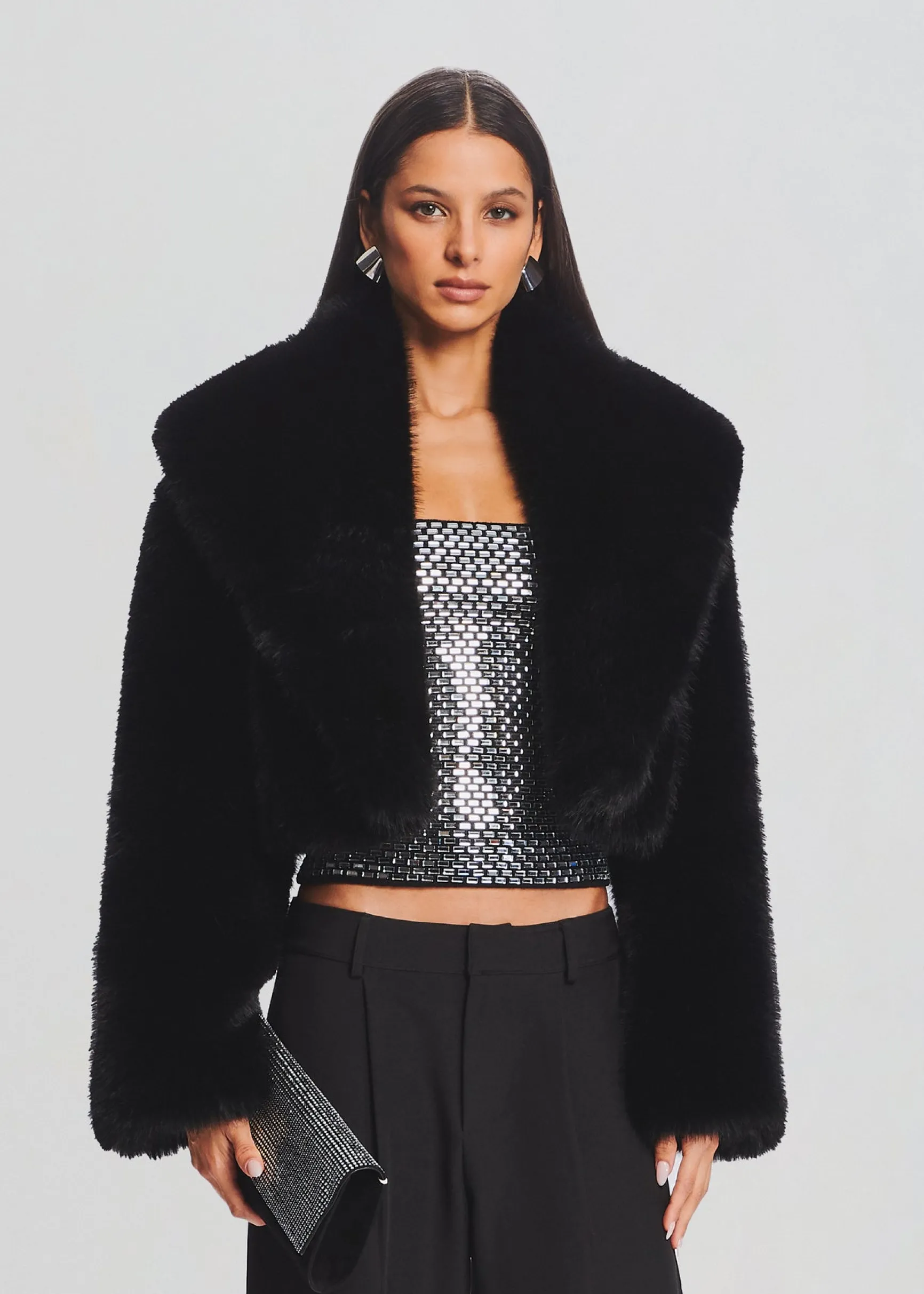 cadence_faux_fur_coat_0-7.webp Jackets*Retrofete Cadence Faux Fur Coat Black