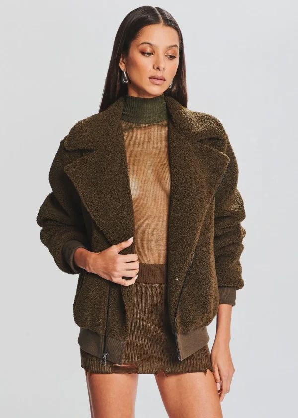 Outerwear*Retrofete Caleb Teddy Jacket Fort Greene