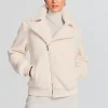 Outerwear*Retrofete Caleb Teddy Jacket Cream