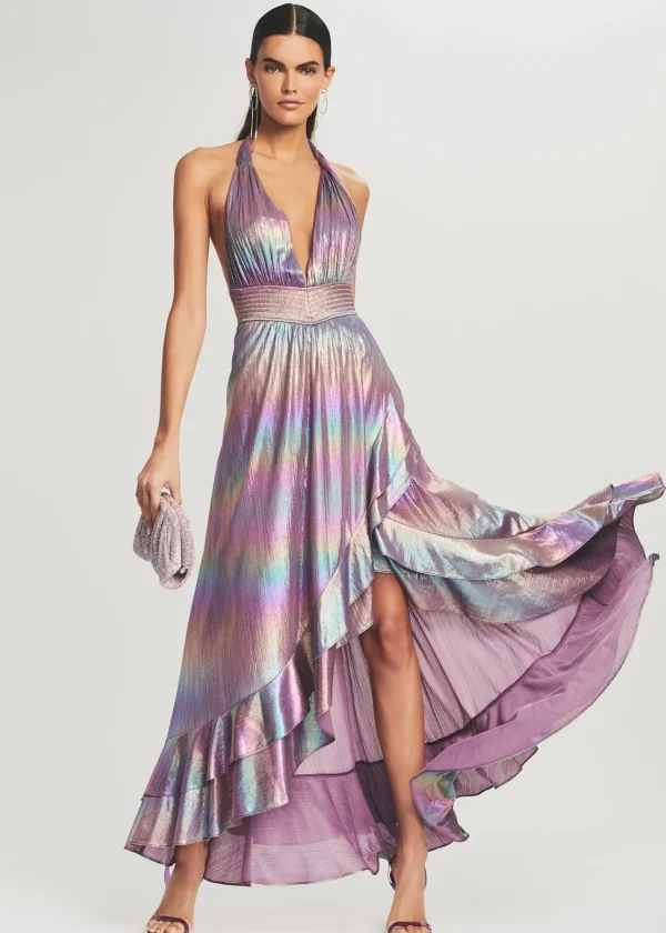 Guest Of*Retrofete Calico Dress Lilac Aurora