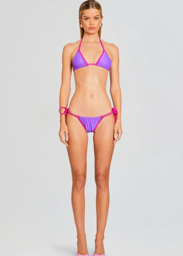 Trending*Retrofete Camila Bikini Bottom Purple