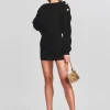 RETROFÊTE*Retrofete Cara Sweater Dress Black