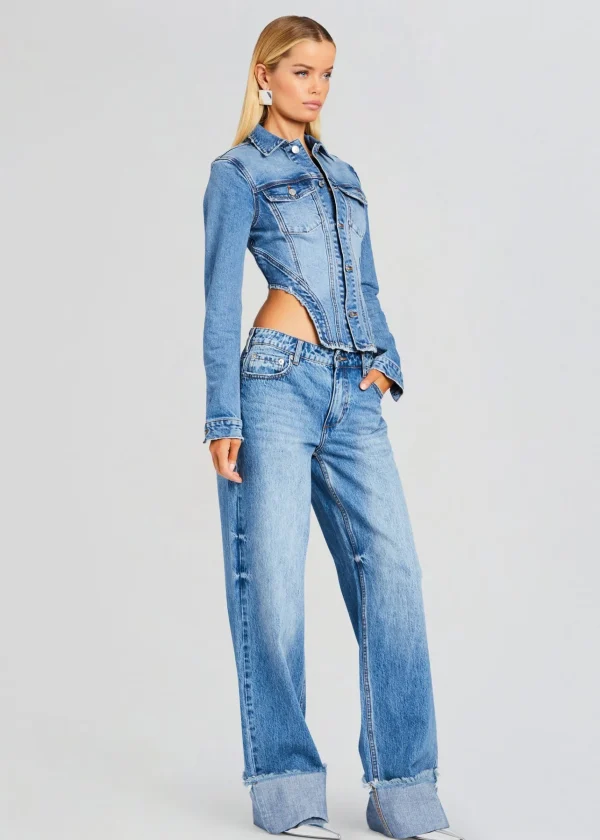 Outerwear*Retrofete Carolina Denim Jacket River