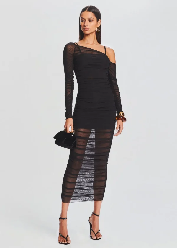 Guest Of*Retrofete Chantae Dress Black