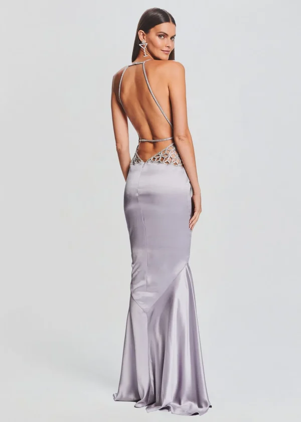 Dresses*Retrofete Chantelle Dress Mink Grey