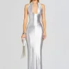Resort '24*Retrofete Charity Dress Silver