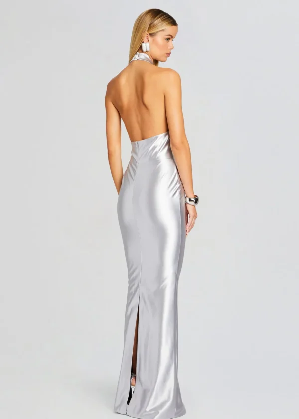 Guest Of*Retrofete Charity Dress Silver