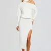Midi*Retrofete Charlotte Dress White