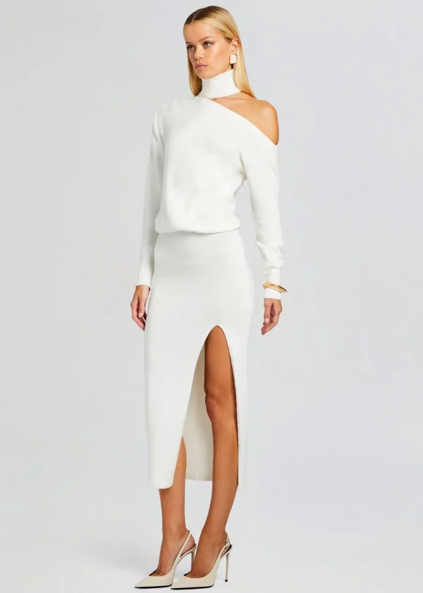 Midi*Retrofete Charlotte Dress White