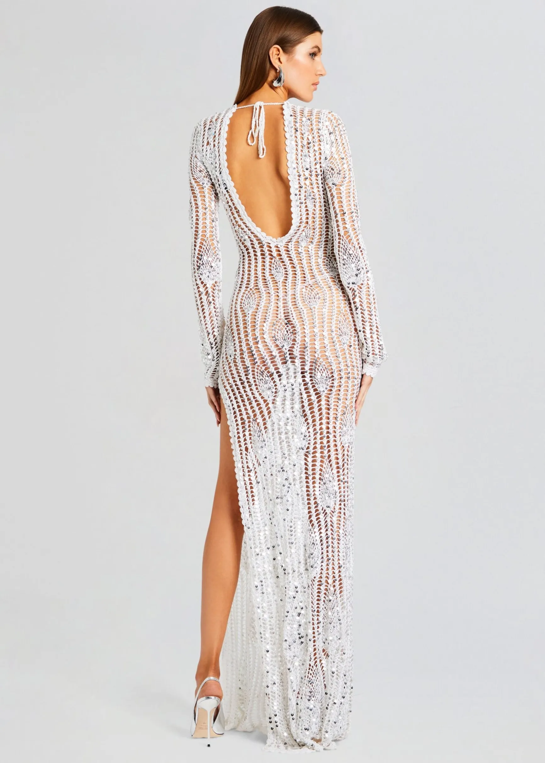 cherri_sequin_crochet_dre_3-2.webp Sequin Styles*Retrofete Cherri Sequin Crochet Dress White