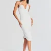 Guest Of*Retrofete Cheryl Dress White