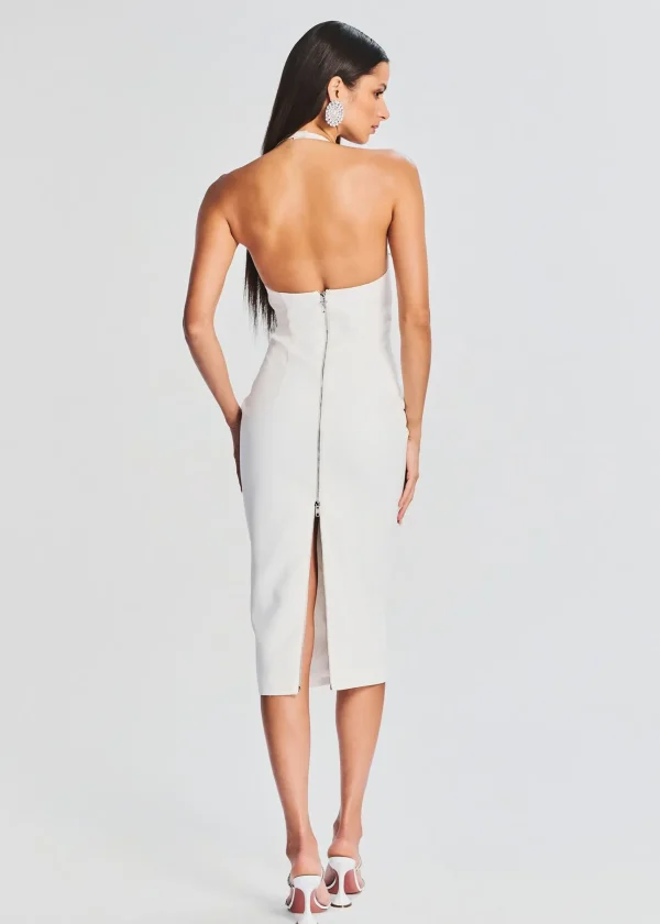 Guest Of*Retrofete Cheryl Dress White