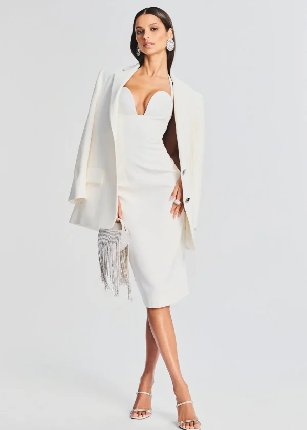 Bachelorette Party*Retrofete Cheryl Dress White