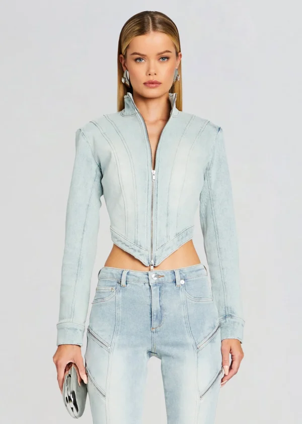 Denim*Retrofete Chrissy Denim Jacket Skylight