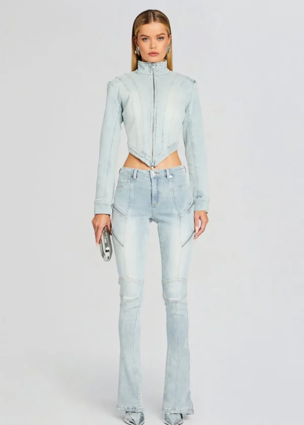 Resort '24*Retrofete Chrissy Denim Jacket Skylight
