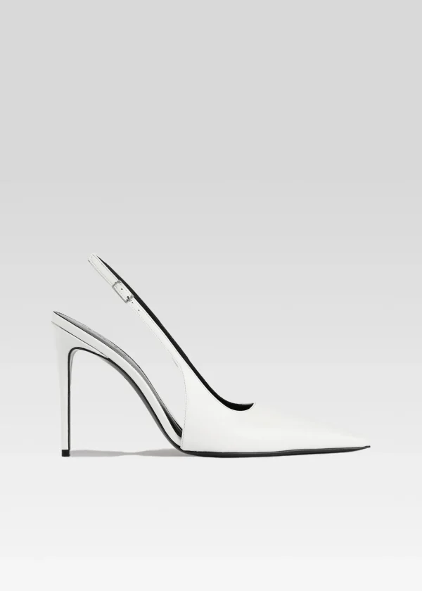 Reception Dresses*Retrofete Cindy Slingback Heel White