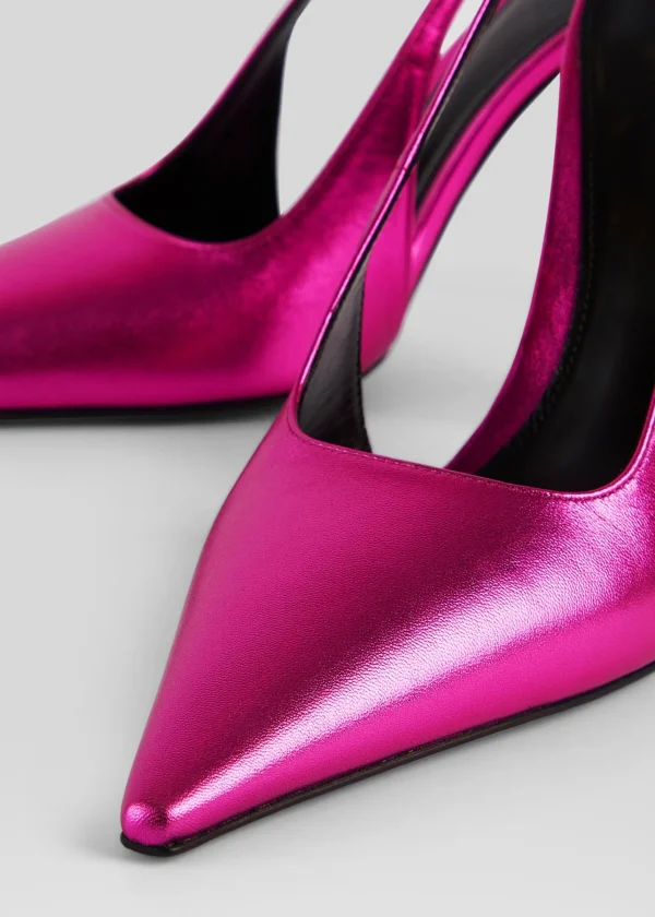 Coming Soon*Retrofete Cindy Slingback Heel Metallic Pink